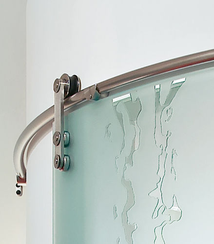 Système coulissant en métal - CURVED - Casali - pour porte / pour porte en verre