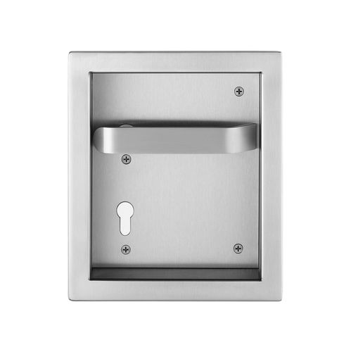 Poignée de tirage de porte - 77 7948 - Franz Schneider Brakel FSB - en inox / contemporaine / pour gymnase