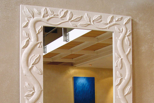 Miroir de salle de bain mural - ArmourColor - contemporain / rectangulaire / en bois