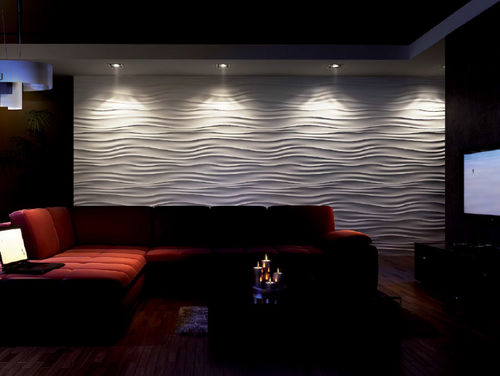 Panneau décoratif mural - JET STREAM - ArmourColor - sans COV / en matières recyclées / en plâtre