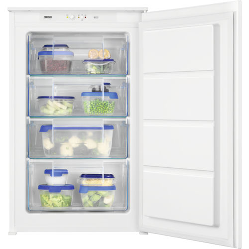 Congélateur armoire - ZUAN88ES - Zanussi Home appliances - blanc / encastrable