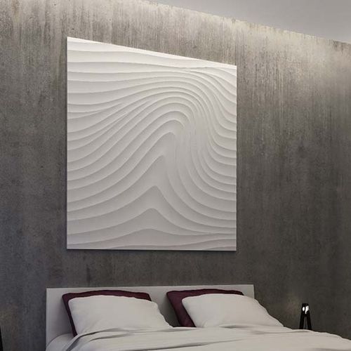 Panneau décoratif mural - SCULPTURAL ARTWORK - Armourcoat USA - en plâtre / 3D