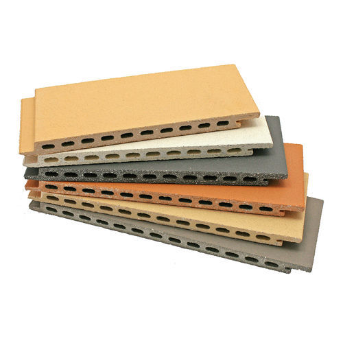 Bardage pour façade ventilée - TERRART®-CLAD - NBK Keramik - en panneaux / en terracotta / à emboîtement