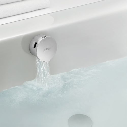 Mitigeur pour baignoire - 6234-K0-80CP - JUSTIME - mural / en laiton chromé / 1 trou