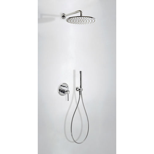Set de douche encastrable au mur - STUDY EXCLUSIVE: 26298091 - TRES Grifería - contemporain / avec douche à main / avec pommeau réglable