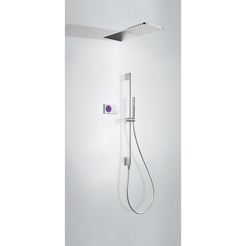 Set de douche encastrable au mur - SHOWER TECHNOLOGY: 09286582 - TRES Grifería - contemporain / avec douche à main / thermostatique