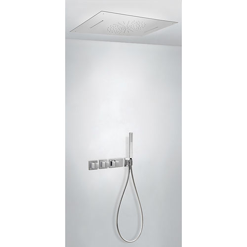 Set de douche encastrable au mur - BLOCK SYSTEM®: 20725403 - TRES Grifería - encastrable au plafond / contemporain / avec douche à main