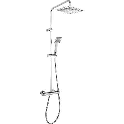 Set de douche mural - FLAT-TRES: 20438702 - TRES Grifería - contemporain / avec douche à main / thermostatique