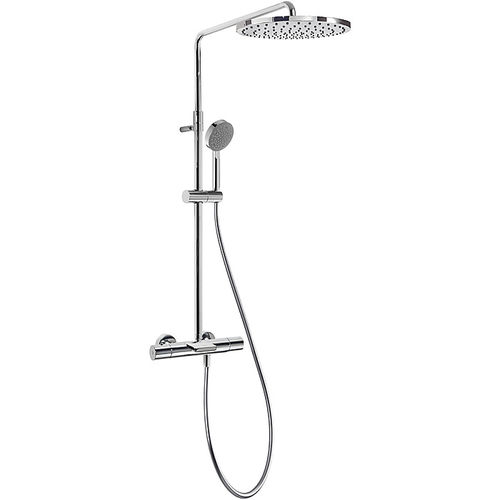 Set de douche mural - MAX: 06231201 - TRES Grifería - contemporain / avec douche à main / thermostatique