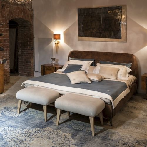 Lit king size - BARUFFA - Mantellassi 1926 - queen size / contemporain / tapissé