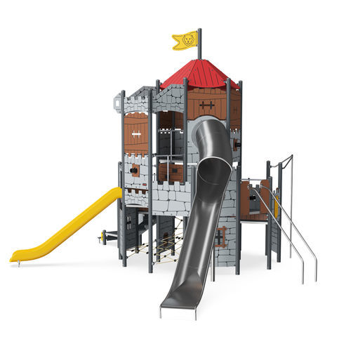 Structure de jeu pour aire de jeux - PCM113921 - KOMPAN - pour établissement public / pour crèche / pour collectivité