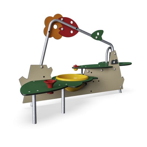 Structure de jeu pour aire de jeux - MSC5419 - KOMPAN - pour établissement public / pour collectivité / en HDPE