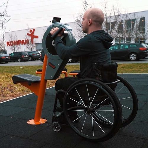 Appareil de fitness d'extérieur - FAZ51100 - KOMPAN - professionnel / pour parcours de santé