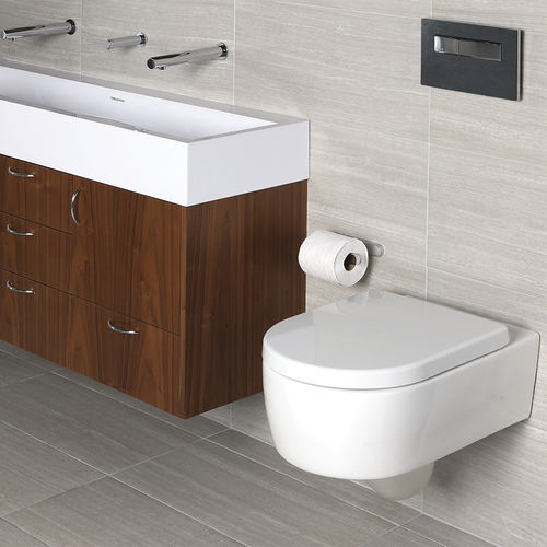 WC suspendu - GIULIA # 5051WC - Lacava - en porcelaine / moderne