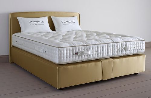 Matelas double - TIARA SUPERB - VI-Spring Europe - à ressorts ensachés / 150x200 cm / en coton