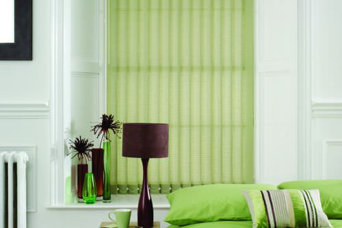 Store à bandes verticales - FABER - pour fenêtre / en tissu