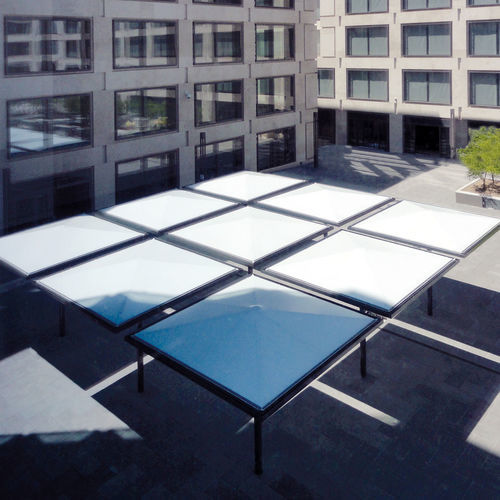 Structure d'ombrage en toile - TYPE SP - MDT-TEX - pour espace public