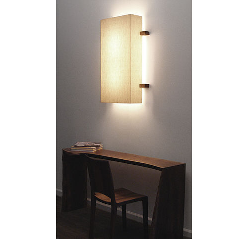 Applique murale contemporaine - LINEN - Hudson Furniture - d'intérieur / en lin / rectangulaire