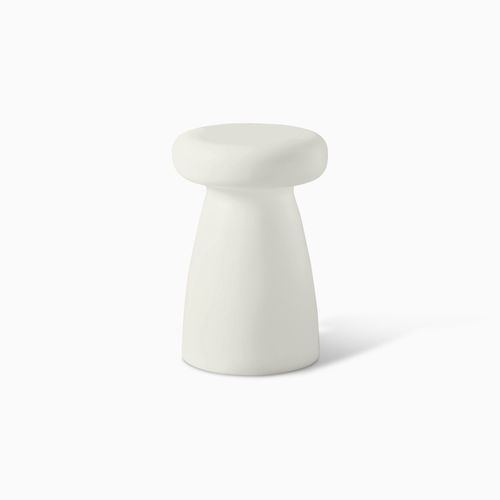 Tabouret contemporain - PORCINO - SERRALUNGA - en polyéthylène basse densité (PEBD) / avec piètement en polyéthylène / 100% recyclable