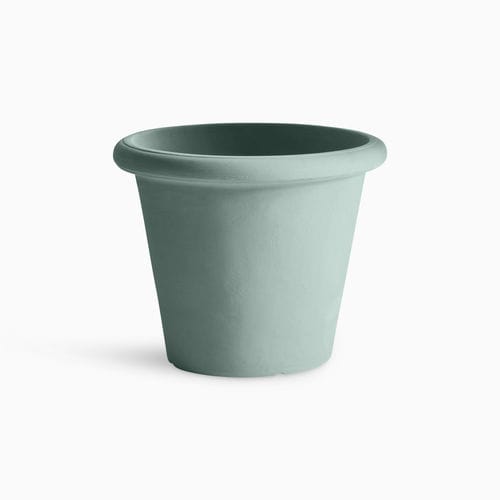 Pot de jardin en polyéthylène basse densité (PEBD) - CAMELIA - SERRALUNGA - conique / résidentiel / blanc