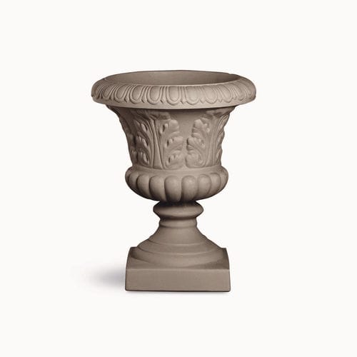 Pot de jardin en polyéthylène basse densité (PEBD) - CALICE FOGLIATO - SERRALUNGA - résidentiel / blanc / rouge