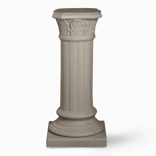 Colonne en polyéthylène basse densité PEBD - FOGLIE PILLAR - SERRALUNGA - brut / décorative