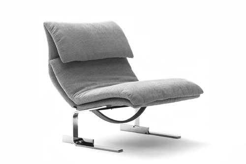 Fauteuil contemporain - ONDA - Saporiti Italia - en tissu