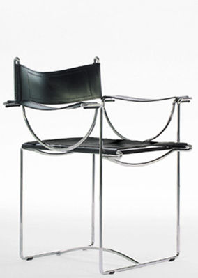 Chaise contemporaine - SLING - Saporiti Italia - en métal / luge / professionnelle
