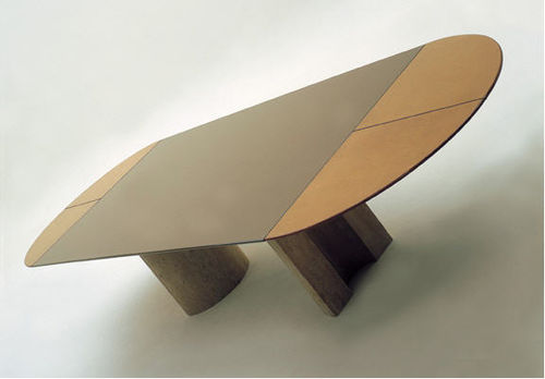 Table à manger contemporaine - P 650 - Saporiti Italia - en bois / professionnelle / d'intérieur
