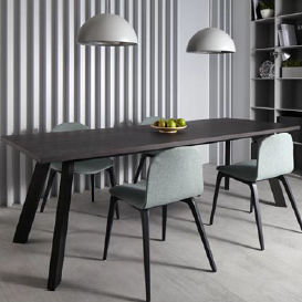 Table à manger contemporaine - SOHO - Dica - en bois / rectangulaire / résidentielle