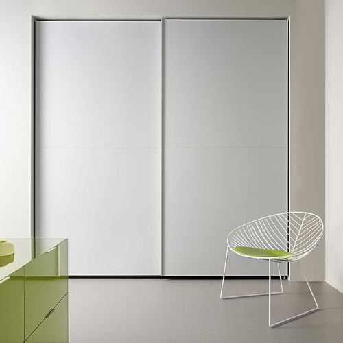 Armoire contemporaine - Dica - en bois / à porte coulissante / sur mesure
