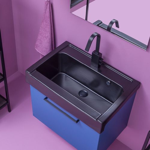Vasque à encastrer - LAVARREDO - Xilon - en céramique / en bois / en métal