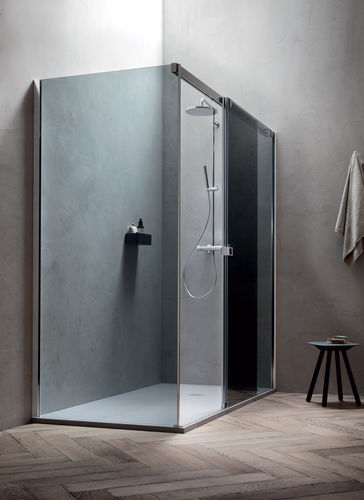 Paroi de douche coulissante - OTTO 1 - ARBLU - d'angle / d'angle / en verre trempé