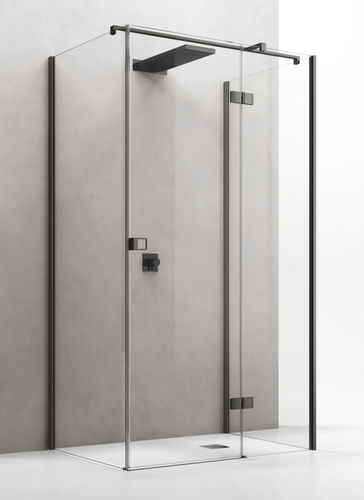 Paroi de douche battante - OTTO LATERAL - ARBLU - en verre trempé / professionnelle / en verre transparent