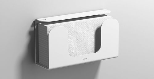 Distributeur d'essuie-mains mural - KLEENEX/WIPES  - Sonia Bath - en aluminium / professionnel / résidentiel