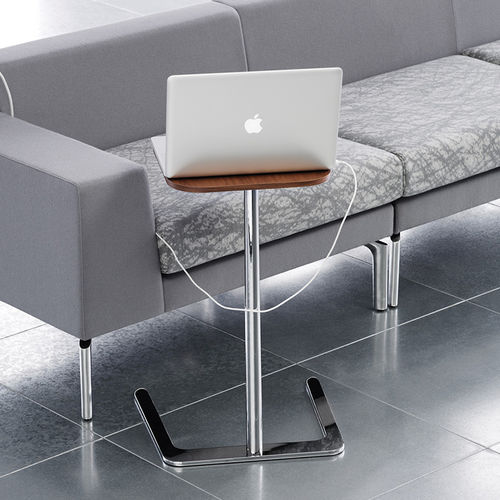 Table d'ordinateur contemporaine - FLAMINGO - Boss Design - monopied / professionnelle
