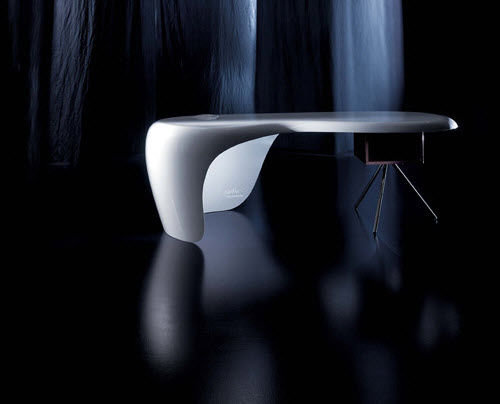 Bureau de direction - UNO - Della Rovere - contemporain / en bois / en mélaminé