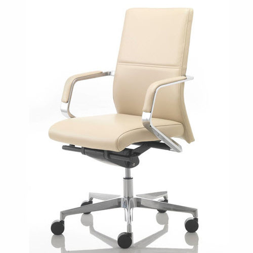 Fauteuil de bureau contemporain - TANGO - Della Rovere - en cuir / en tissu / tapissé