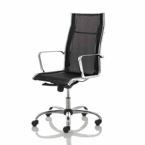 Fauteuil de direction contemporain - SAMBA - Della Rovere - en tissu / avec dossier haut / tapissé