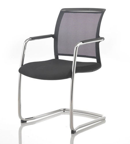 Chaise visiteur contemporaine - TWIST - Della Rovere - d'intérieur / en tissu / tapissée