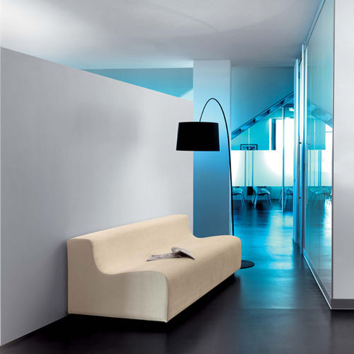 Banquette contemporaine - TIME - Della Rovere - en tissu / en cuir / professionnelle