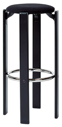 Tabouret de bar contemporain - REY - DIETIKER - tapissé