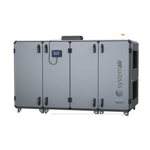 Centrale de traitement d'air industriel - TOPVEX SC - Systemair - compact
