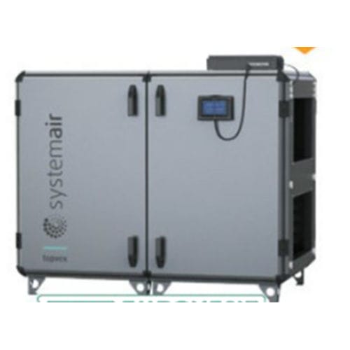 Centrale de traitement d'air industriel - TOPVEX SR - Systemair - compact