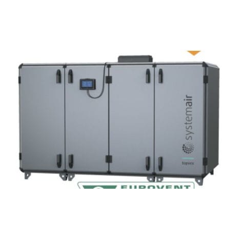 Centrale de traitement d'air industriel - TOPVEX TC - Systemair - compact