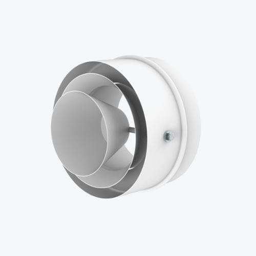 Diffuseur d'air de plafond - JSR - Systemair - mural / circulaire / en métal