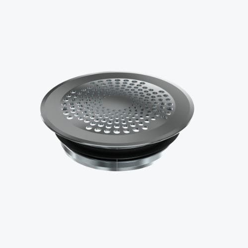 Diffuseur d'air de sol - PLUTO - Systemair - circulaire / en métal / professionnel