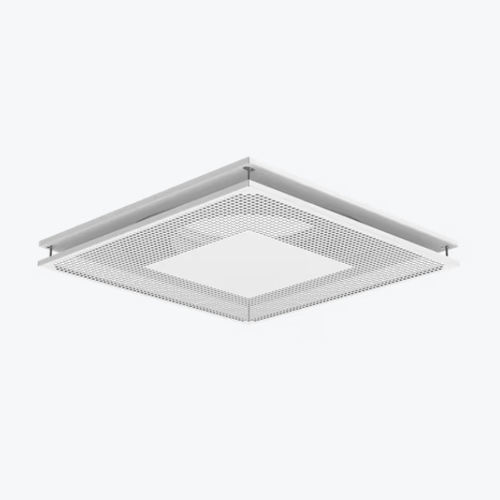 Diffuseur d'air de plafond - TSO - Systemair - carré / en métal / professionnel