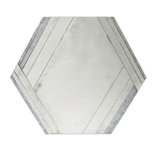 Miroir mural - ETHER - Donghia - professionnel / contemporain / hexagonal