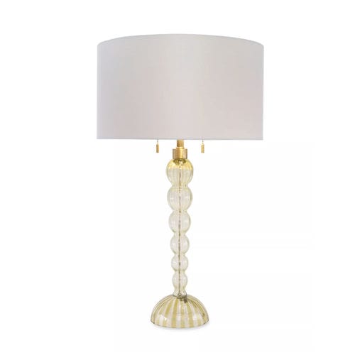 Abat-jour contemporain - BOLLICINA - Donghia - en laiton / en verre / en verre vénitien